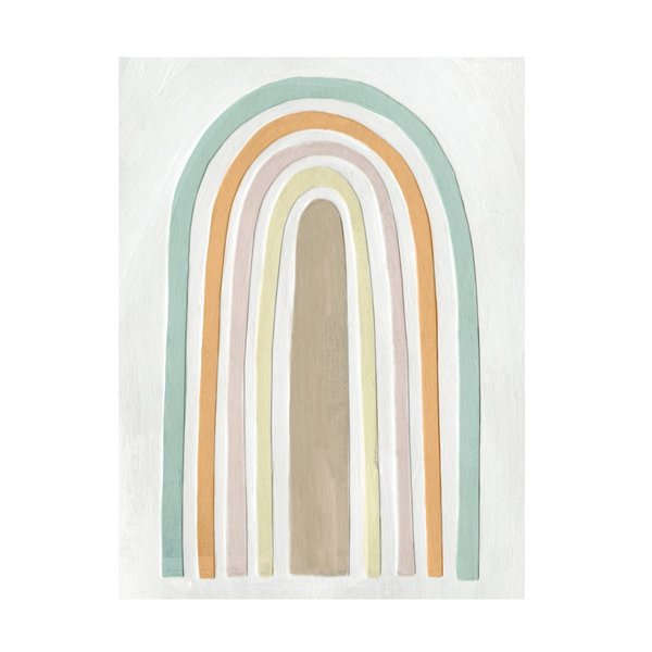 Emma Scarvey 'Arco Colori I' Canvas Art, 14x19, Trademark Fine Art, Mfr#: WAG17874-C1419GG